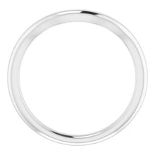 Load image into Gallery viewer, Sterling Silver Band for 5.5 mm Square Ring
