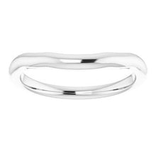 Load image into Gallery viewer, Sterling Silver Band for 5.5 mm Square Ring
