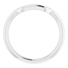 Load image into Gallery viewer, Sterling Silver Band for 7.5 mm Square Ring
