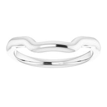 Load image into Gallery viewer, Sterling Silver Band for 8 mm Square Ring

