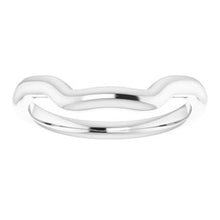 Load image into Gallery viewer, Sterling Silver Band for 9 mm Square Ring
