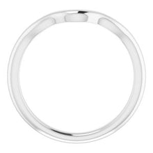 Charger l'image dans la galerie, Sterling Silver Band for 7x5 mm Pear Ring
