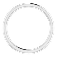 Charger l'image dans la galerie, Sterling Silver Band for 4.4 mm Round Ring
