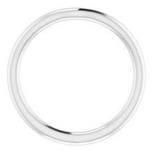 Charger l'image dans la galerie, Sterling Silver Band for 6.5 mm Round Ring
