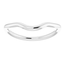 Charger l'image dans la galerie, Sterling Silver Band for 12 mm Round Ring
