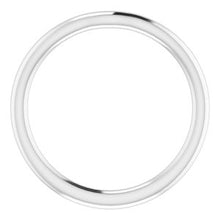 Charger l'image dans la galerie, Sterling Silver Band for 6x4 mm Oval Ring
