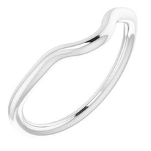 Charger l'image dans la galerie, Sterling Silver Band for 11x9 mm Oval Ring

