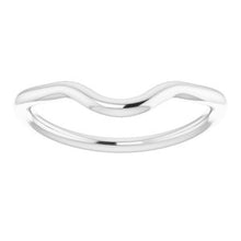 Charger l'image dans la galerie, Sterling Silver Band for 11x9 mm Oval Ring

