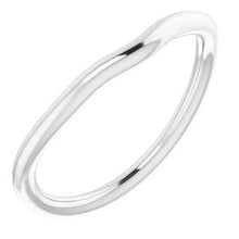 Charger l'image dans la galerie, Sterling Silver Band for 8 mm Cushion Ring
