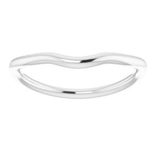 Charger l'image dans la galerie, Sterling Silver Band for 10 mm Cushion Ring
