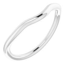 Charger l'image dans la galerie, Sterling Silver Band for 11 mm Cushion Ring
