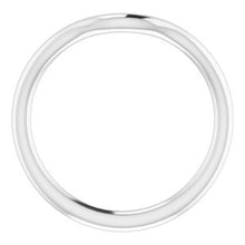 Charger l'image dans la galerie, Sterling Silver Band for 11 mm Cushion Ring
