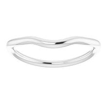 Charger l'image dans la galerie, Sterling Silver Band for 11 mm Cushion Ring
