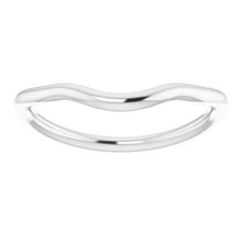Charger l'image dans la galerie, Sterling Silver Band for 12 mm Cushion Ring
