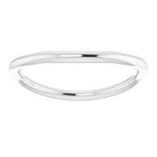 Charger l'image dans la galerie, Sterling Silver Band for 5 mm Square Ring
