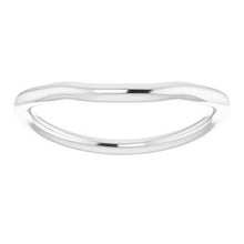 Charger l'image dans la galerie, Sterling Silver Band for 8 mm Square Ring
