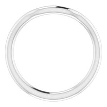 Load image into Gallery viewer, Sterling Silver Band for 10 mm Square Ring
