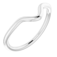 Charger l'image dans la galerie, Sterling Silver Band for 12x6 mm Marquise Ring
