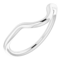 Charger l'image dans la galerie, Sterling Silver Band for 16x12 mm Oval Ring
