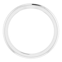 Load image into Gallery viewer, Sterling Silver Band for 6 mm Square Ring
