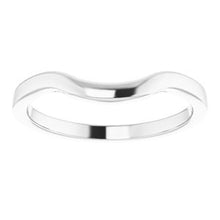Charger l'image dans la galerie, Sterling Silver Band for 12 mm Round Ring
