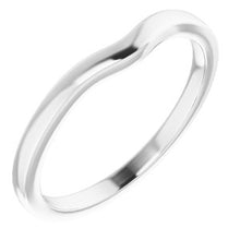 Load image into Gallery viewer, Sterling Silver Band for 5x3 mm Oval Ring
