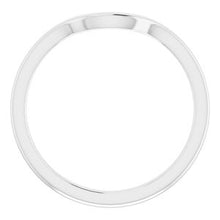 Charger l'image dans la galerie, Sterling Silver Band for 8x6 mm Oval Ring
