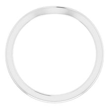 Charger l'image dans la galerie, Sterling Silver Band for 5 mm Cushion Ring
