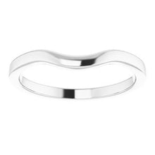 Load image into Gallery viewer, Sterling Silver Band for 6 mm Cushion Ring
