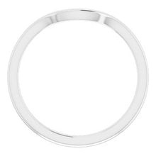 Charger l'image dans la galerie, Sterling Silver Band for 7 mm Cushion Ring
