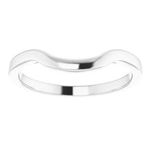 Charger l'image dans la galerie, Sterling Silver Band for 14 mm Cushion Ring

