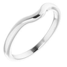 Load image into Gallery viewer, Sterling Silver Band for 5x3 mm Emerald Ring

