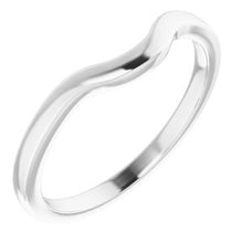 Load image into Gallery viewer, Sterling Silver Band for 6x4 mm Emerald Ring
