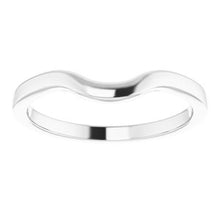 Load image into Gallery viewer, Sterling Silver Band for 6x4 mm Emerald Ring
