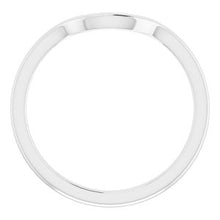 Charger l'image dans la galerie, Sterling Silver Band for 7x5 mm Emerald Ring

