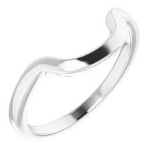 Load image into Gallery viewer, Sterling Silver Band for 16x12 mm Emerald Ring
