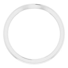 Load image into Gallery viewer, Sterling Silver Band for 4 mm Square Ring
