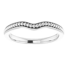Load image into Gallery viewer, Sterling Silver Band for 4.8 mm Round Ring
