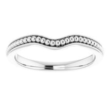 Load image into Gallery viewer, Sterling Silver Band for 5.2 mm Round Ring
