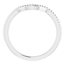 Load image into Gallery viewer, Sterling Silver Band for 7.4 mm Round Ring
