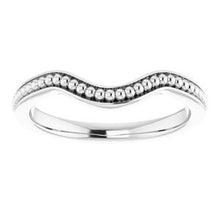 Load image into Gallery viewer, Sterling Silver Band for 7.4 mm Round Ring
