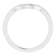 Load image into Gallery viewer, Sterling Silver Band for 8.2 mm Round Ring
