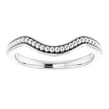 Load image into Gallery viewer, Sterling Silver Band for 8.8 mm Round Ring
