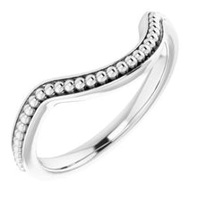 Load image into Gallery viewer, Sterling Silver Band for 12 mm Round Ring
