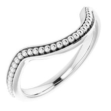 Load image into Gallery viewer, Sterling Silver Band for 13 mm Round Ring
