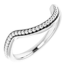 Load image into Gallery viewer, Sterling Silver Band for 14 mm Round Ring
