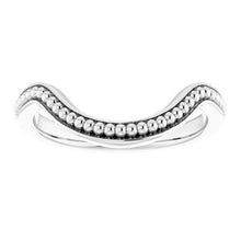 Load image into Gallery viewer, Sterling Silver Band for 14 mm Round Ring
