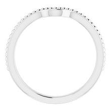 Load image into Gallery viewer, Sterling Silver Band for 6x4 mm Oval Ring
