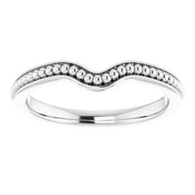 Load image into Gallery viewer, Sterling Silver Band for 6x4 mm Oval Ring
