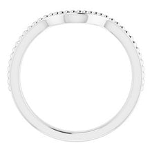 Load image into Gallery viewer, Sterling Silver Band for 8x6 mm Oval Ring
